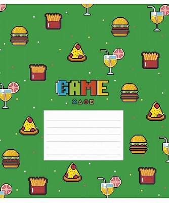 Тетрадь школьная B5 12 листов в косую линию STAR