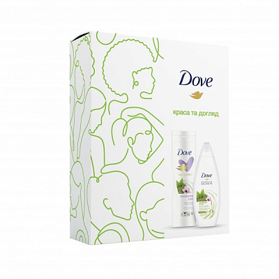 Набор подарочный для женщин Dove Красота и уход