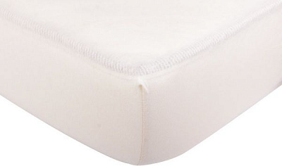 Простирадло на резинці трикотажне 160x200 см кремовий Homeline