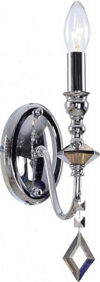 Бра Victoria Lighting Antonia/AP1 1x40 Вт E14 хром 