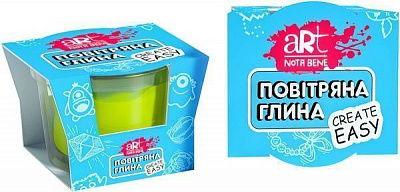 Глина воздушная Nota Bene 120 мл лимон неон
