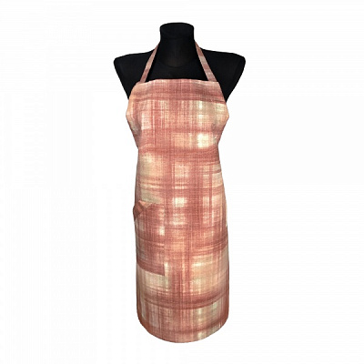 Фартук кухонный PARIS Клеточка терракот La Nuit