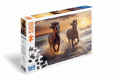 Пазл PUZZLEVILLE Кони 500 элементов PZL500_11