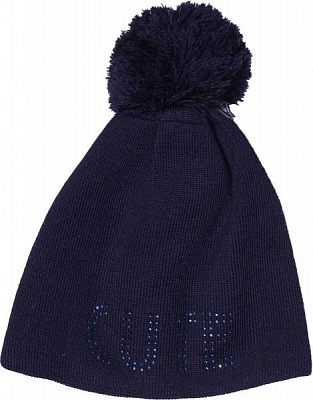 Шапка Reima для девочек р.50-52 темно-синий 728768 