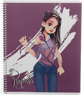 Зошит шкільний фіолетовий Мрії збуваються