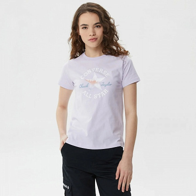 Футболка Converse CHUCK PATCH INFILL TEE 10025041-533 р.M фіолетовий