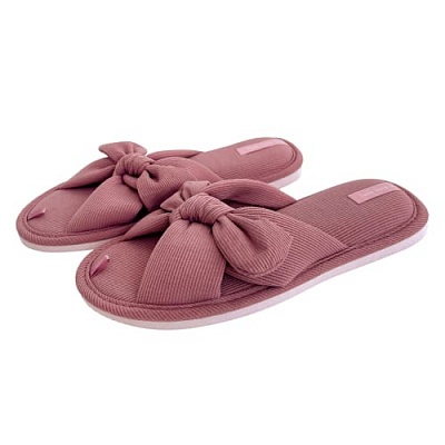 Тапки домашние Twins HS-VL бант-перехрест 9195 р.38/39 розовый 