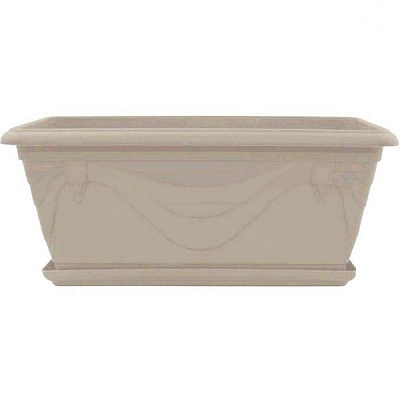 Горшок цветочный Алеана Петуния кремовый 50 см 2 шт