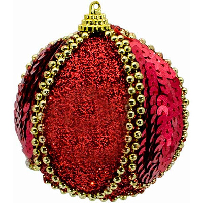 Шарик новогодний 9755 80 мм