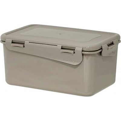 Контейнер пластиковая Алеана 169034 «Винтаж» 4 л какао 125x195x260 мм