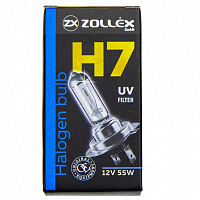 Лампа галогенная Zollex H7 12V 55W 9624 H7 PX26d 12В 55 Вт 1 шт. 3200 K