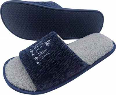 Тапки домашние La Nuit Релакс р. 38-39 синий 