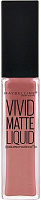 Блиск для губ Maybelline New York Color Sensational Vivid Matte пастельно-бежевий 8 мл