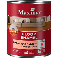 Емаль Maxima алкідна ПФ-266 червоно-коричневий глянець 0,7кг