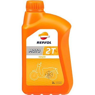 Моторне мастило Repsol MOTO TOWN 2T 1 л (RP151X51)