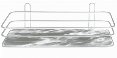 Полка-сетка Arino 60933 белый мрамор 