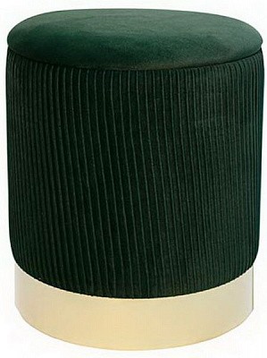 Пуф Томас 380х380х460 мм зелений