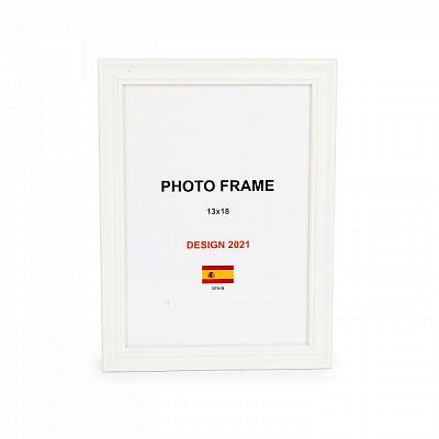 Рамка для фото 1 фото 13х18 см білий матовий