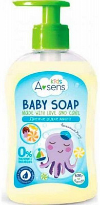 Детское мыло Asens Kids с ароматом карамели 300 мл