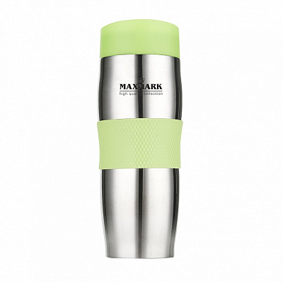 Термочашка Maxmark 380 мл зеленая MK-CUP1380GR