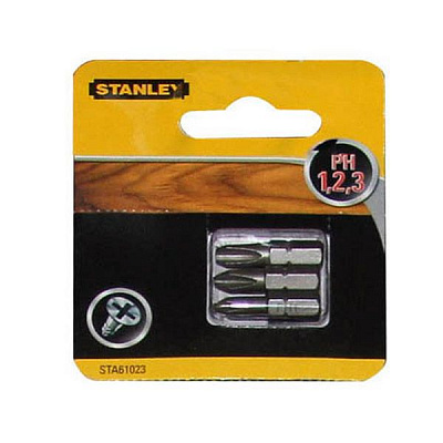 Набор бит Stanley 3 шт. STA61023