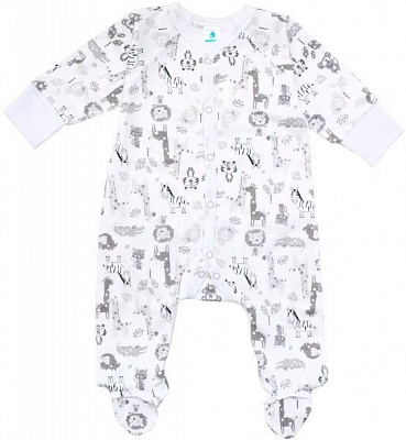 Чоловічок Minikin Safari Dreams р.74 сірий 1821403