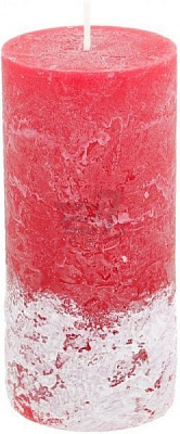 Свічка С-07 70x200 мм омбре червона Candy Light