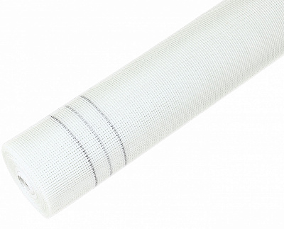 Стеклосетка штукатурная щелочестойкая BauGut 160 5x5 белая (рулон 50 кв.м)