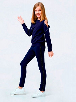 Брюки Smil 115428 р.164 темно-синий 