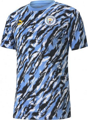 Футболка Puma MCFC Iconic MCS Graphic Tee 75871209 р.XL черный