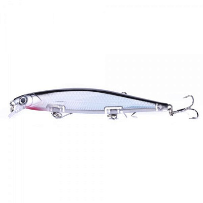 Воблер NAKKSI Doberman MI116-2 white 13 г 110 мм white