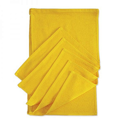 Салфетка махровая 30x30 см желтый Ярослав 