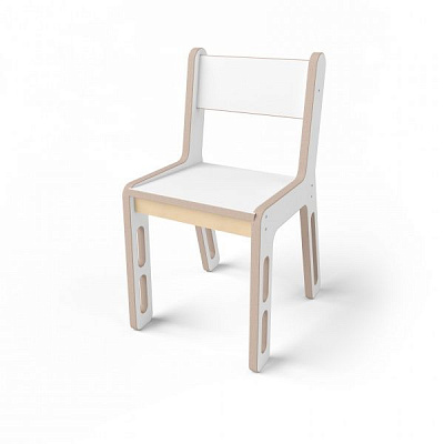 Стілець дитячий Indigowood Econ2 33х35х63 см білий