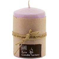Свічка Candle Factory EcoLife фіолетова пастельна 120 мм 51168143