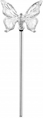 Світильник на сонячній батареї Wolta Butterfly IP44 прозорий