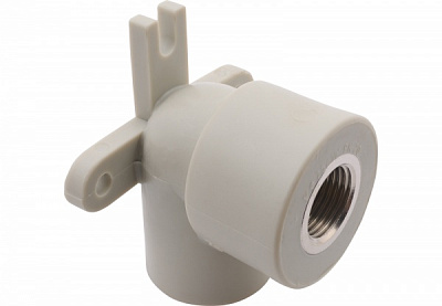 Колено внутренняя AlcaPipe настенное 90° PPR grn 20x1/2