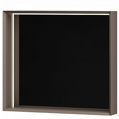 Зеркало со встроенной подсветкой Aquarius LORETTO 100x70 см fume mat 