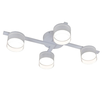 Люстра потолочная Victoria Lighting 4xGX53 белый Field/PL4 white