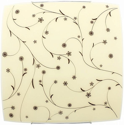 Світильник настінно-стельовий Nowodvorski CONTRASTAMPO 7 1x100 Вт E27 бежевийз малюнком 2283