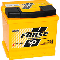 Аккумулятор автомобильный Forse СНГ 50А 12 B «+» справа