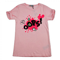 Футболка для девочки ALG OOPS! 720579 р.152 светло-розовый 