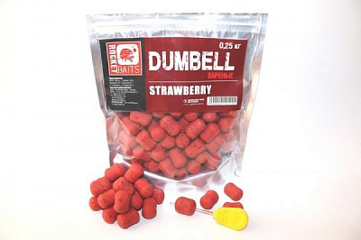 Бойлы Rocket Baits Dumbell 250 г клубника вареные