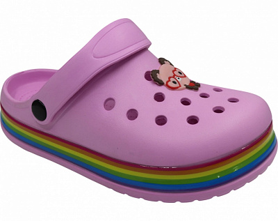 Сабо для девочек HW р.32 розовый (B012)