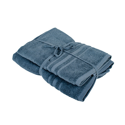 Набір рушників махрових Dylan 2 шт. джинс La Nuit