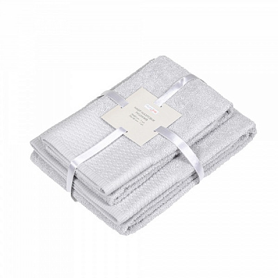 Набір рушників махрових Venice світло-сірий Homeline