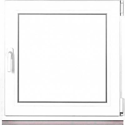 Вікно поворотно-відкидне 800x800 мм праве