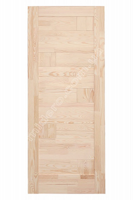 Дверное полотно Домінант-Вуд Мозаика 2-2 - глухое 700х2000х36 ПО 700 мм под покраску 