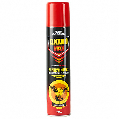 Знищувач комах BASTION ДихлоМАХ Expert Power 200 мл, універсальний