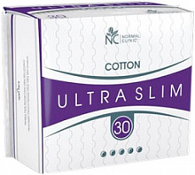 Прокладки гигиенические Normal Clinic Cotton ultra slim 30 шт.