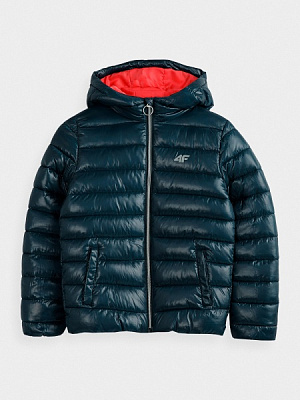 Пуховик 4F HJZ21-JKUDP001-31S р.134 темно-синий